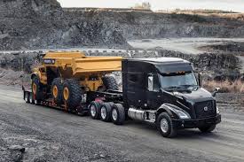 Black Heavy Haul Truck Tel Aviv